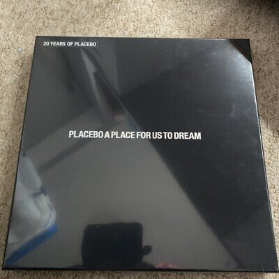 PLACEBO A PLACE FOR US TO DREAM 4x LP LTD BOX SET 25-PAGE BOOK 2016 New Sealed