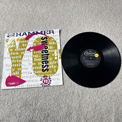 MC Hammer - Yo Sweetness Is My Weakness - Used Vinyl Record 12 - V11757z