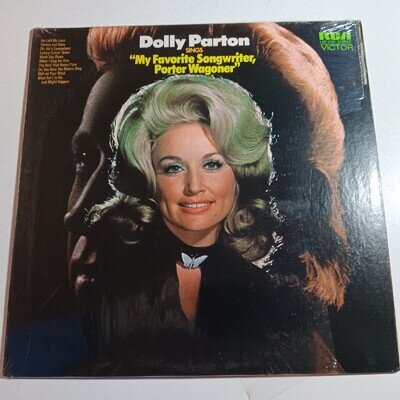 Dolly Parton Sings My Favorite Songwriter Porter Wagoner 1972 LP EX / FAST POST