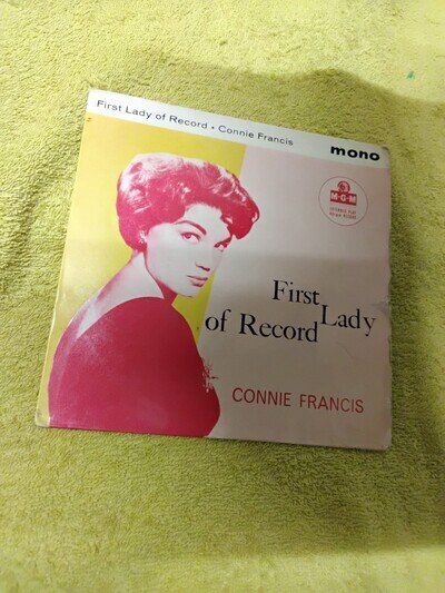 CONNIE. FRANCIS. first lady of record. EP