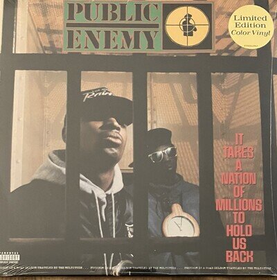 PUBLIC ENEMY IT TAKES A NATION OF MILLIONS TO HOLD US BACK - LIMITED VINYL
