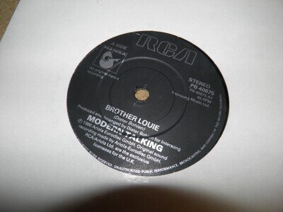 MODERN TALKING- BROTHER LOUIE VINYL 7" 45RPM p