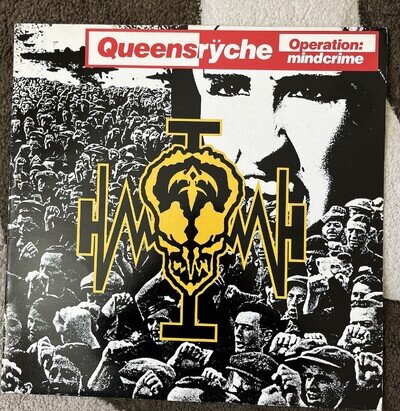 Queensryche - Operation Mindcrime Original 1988 UK 🇬🇧 Vinyl Release - MTL1023
