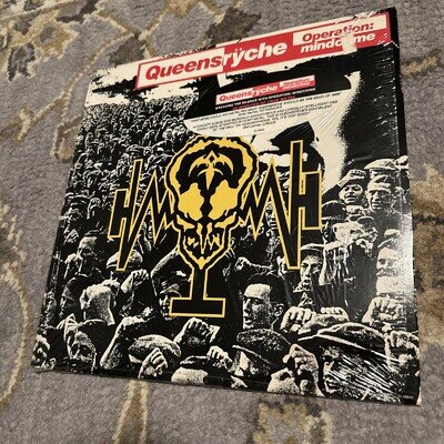 LP Queensrÿche Operation: Mindcrime 1ST US WITH MASTERDISK IN MATRIX EMI-Man