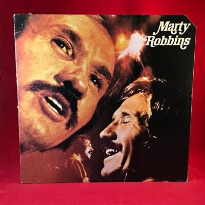 MARTY ROBBINS Marty Robbins 1974 USA vinyl LP Oh Martha The Taker original #