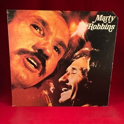 MARTY ROBBINS Marty Robbins 1974 USA vinyl LP Oh Martha The Taker original