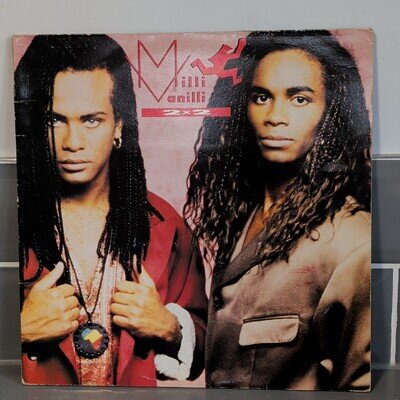 MILLI VANILLI - 2 x 2 1989 UK 1st DOUBLE VINYL LP CTLP D11 VG/G+