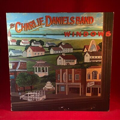 CHARLIE DANIELS BAND Windows 1982 Dutch vinyl LP + INNER Ragin Cajun