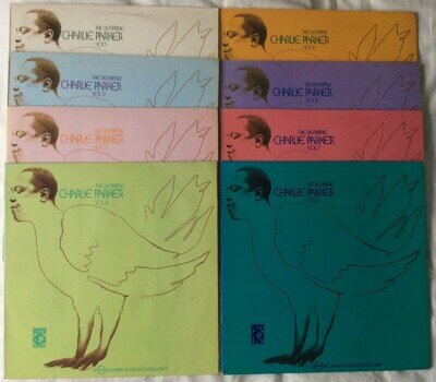 Charlie Parker ● The Definitive Charlie Parker Vols. 1 to 8 ● 8 x UK Vinyl LPs