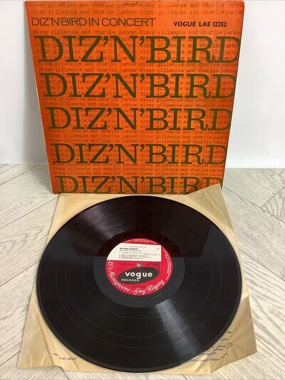 Dizzy Gillespie & Charlie Parker Diz 'N' Bird In Concert (LP, Comp, Mono) @hc#Q