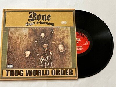 BONE THUGS-N-HARMONY Thug World Order 2002 2LP Original Ruthless Rap & Hip-Hop