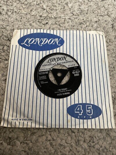 Fats Domino - I’m Ready 7” Black Vinyl Single London Records 1959 VG+