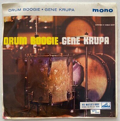 Gene Krupa Featuring Anita O'Day & Roy Eldridge – Drum Boogie 7inch Vinyl Record