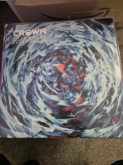 Crown the Empire Retrograde Blue Transparent Vinyl Record