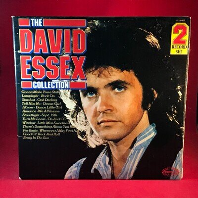 DAVID ESSEX The Collection 1980 UK DOUBLE VINYL LP Rock On Lamplight best of