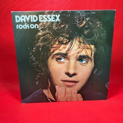 DAVID ESSEX Rock On 1973 UK vinyl LP debut Jeff Wayne Lamplight Streetfight ~
