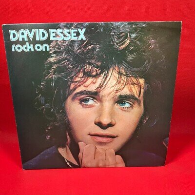 DAVID ESSEX Rock On 1973 UK vinyl LP debut Jeff Wayne Lamplight Streetfight