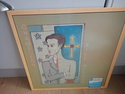 Bill Nelson, Chameleon, Very Rare 1986 Themes Library Vinyl Release, VG+