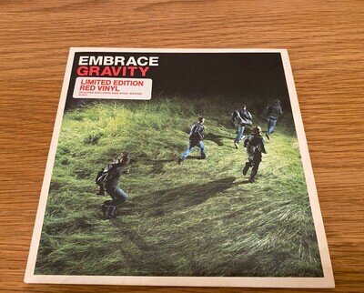 Rare Embrace Gravity 2004 7inch Red Vinyl Limited Edition,