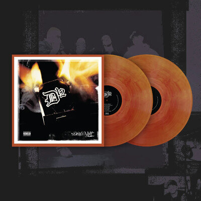 D12 EMINEM DEVIL'S NIGHT IVC EDITION ORANGE MARBLE VINYL 2LP #1076/3000 +STICKER