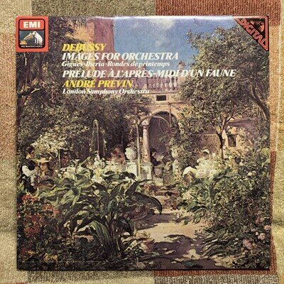 Lp Emi Asd3804 Debussy Pictures For Orchestra Prelude To The Afternoon Of A Faun