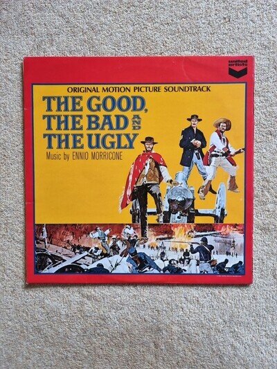 Ennio Morricone - The Good, The Bad And The Ugly Vinyl LP United Artists UK 1968