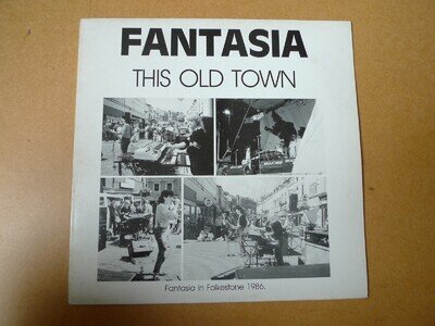 Fantasia – This Old Town LP Greenwood Records *SIGNED* ULTRA RARE NEW WAVE SYNTH