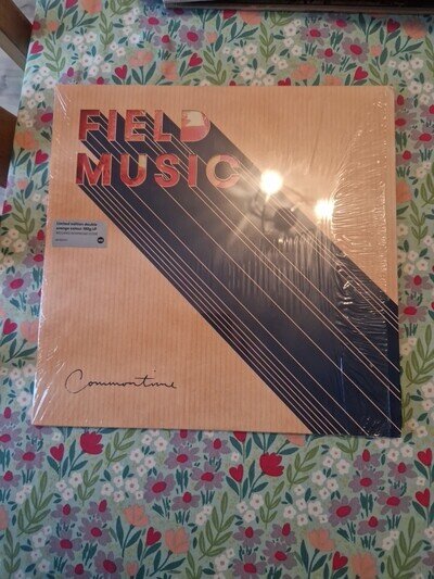 Field Music Commontime Vinyl LP Limited Edition Orange Vinyl