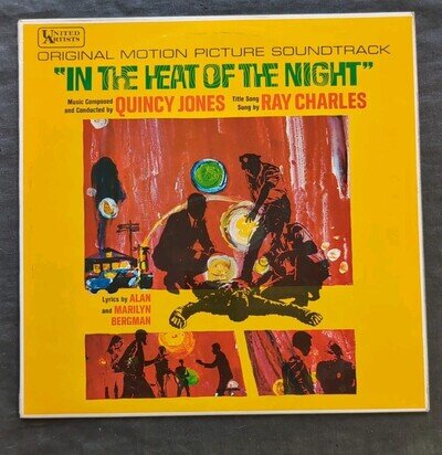 The Lp in the heat of the night Quincy Jones rare Uk version NM Vinyl P632