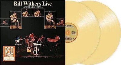 Bill Withers - Live At Carnegie Hall [2LP, gatefold, custard vinyl, new/sealed]