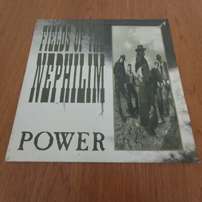 Fields of the Nephilim - Power - Original 1986 12" Vinyl Single