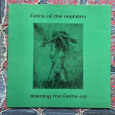 Fields Of the Nephilim/Burning The Fields EP. 1985 12" 4 tracks. Excellent.
