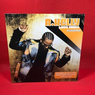 R KELLY Happy People - 2004 UK 12" vinyl single Jive record You Saved Me U