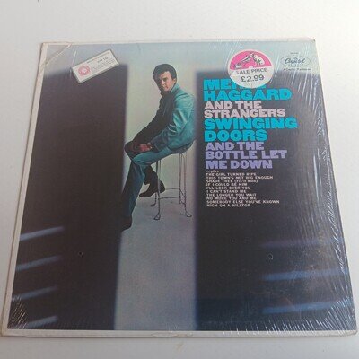 Merle Haggard & The Strangers / Swinging Doors 1975 VINYL LP / EX / £5 FLAT POST