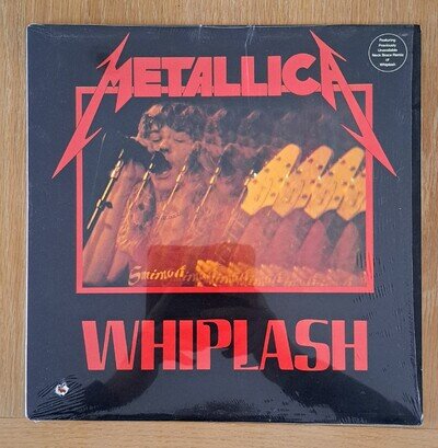 Metallica Whiplash 12" single USA Import Megaforce MRS-04