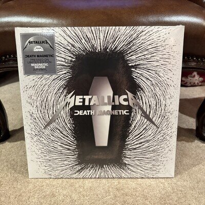 METALLICA Death Magnetic | x2-LP/Vinyl Magnetic Silver Limited Edition | SEALED