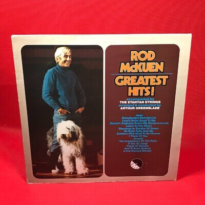 ROD MCKUEN Greatest Hits! 1973 UK vinyl LP best of And To Each Season turn