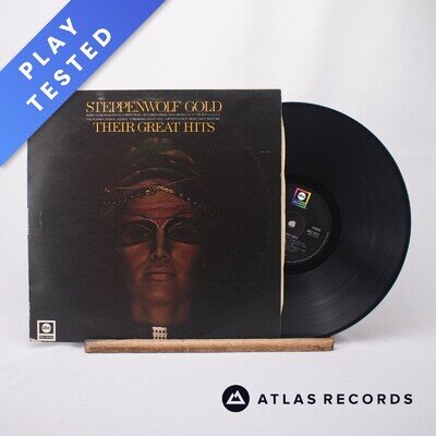 Steppenwolf Gold (Their Great Hits) Reissue Repress LP Vinyl Record - VG+/EX