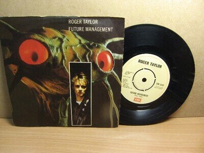 Roger Taylor – Future Management 1981 7” EMI 5157 PS