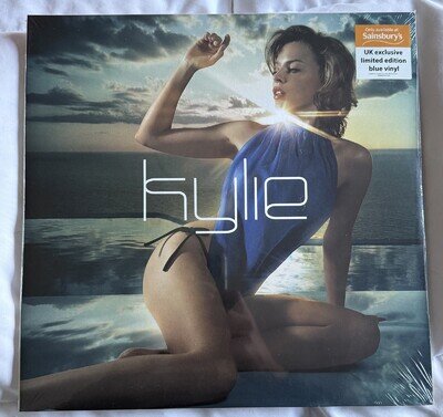 Kylie Minogue Light Years 2018 Sainsbury's UK Limited Edition Blue Vinyl LP NEW