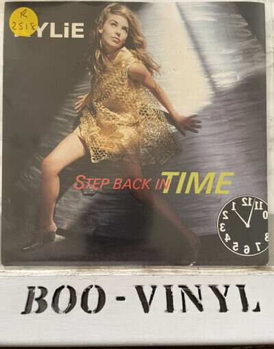 Kylie Minogue – Step Back In Time - PWL Records – PWL 64 - 7" Record EX/NM