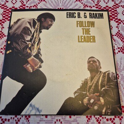 Eric B. & Rakim – Follow The Leader 12" Vinyl Single MCAT 1256 UK 1988