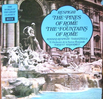 RESPIGHI - The Pines Of Rome - The Fountains Of Rome - GRADED NEAR MINT!
