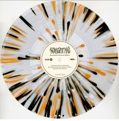Rome Streetz Trainspotting LIMITED 1/200 Transparent Orange Black Splatter Vinyl