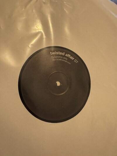 Mary J. Blige ‎- Family Affair 07 (Luke Fair Remix) vinyl 12" promo white label