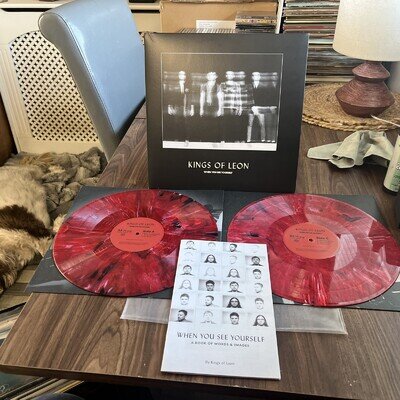 KINGS OF LEON 2 LP when you see yourself LIMITED COLOUR NM/NM