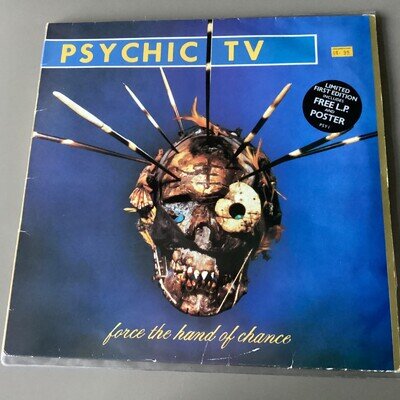 Psychic TV Force The Hand of Chance (with bonus Themes LP)