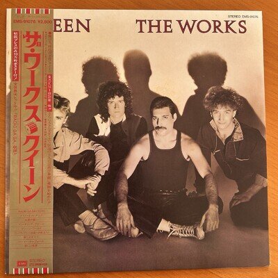 Queen The Works (Includes Poster) Rare Japan Vinyl