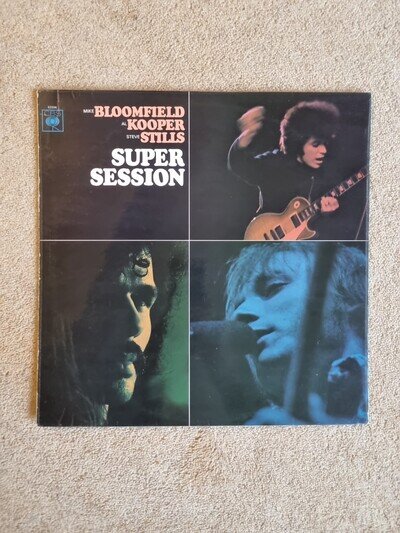Mike Bloomfield, Al Kooper, Steve Stills - Super Session Vinyl LP CBS UK 1968
