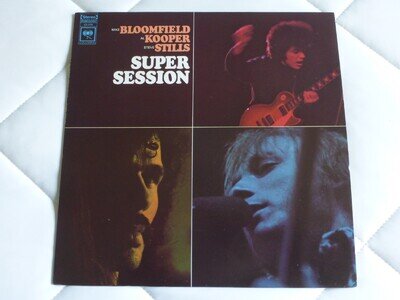 Mike Bloomfield / Al Kooper / Steve Stills Super Session Vinyl LP 1968 Excellent